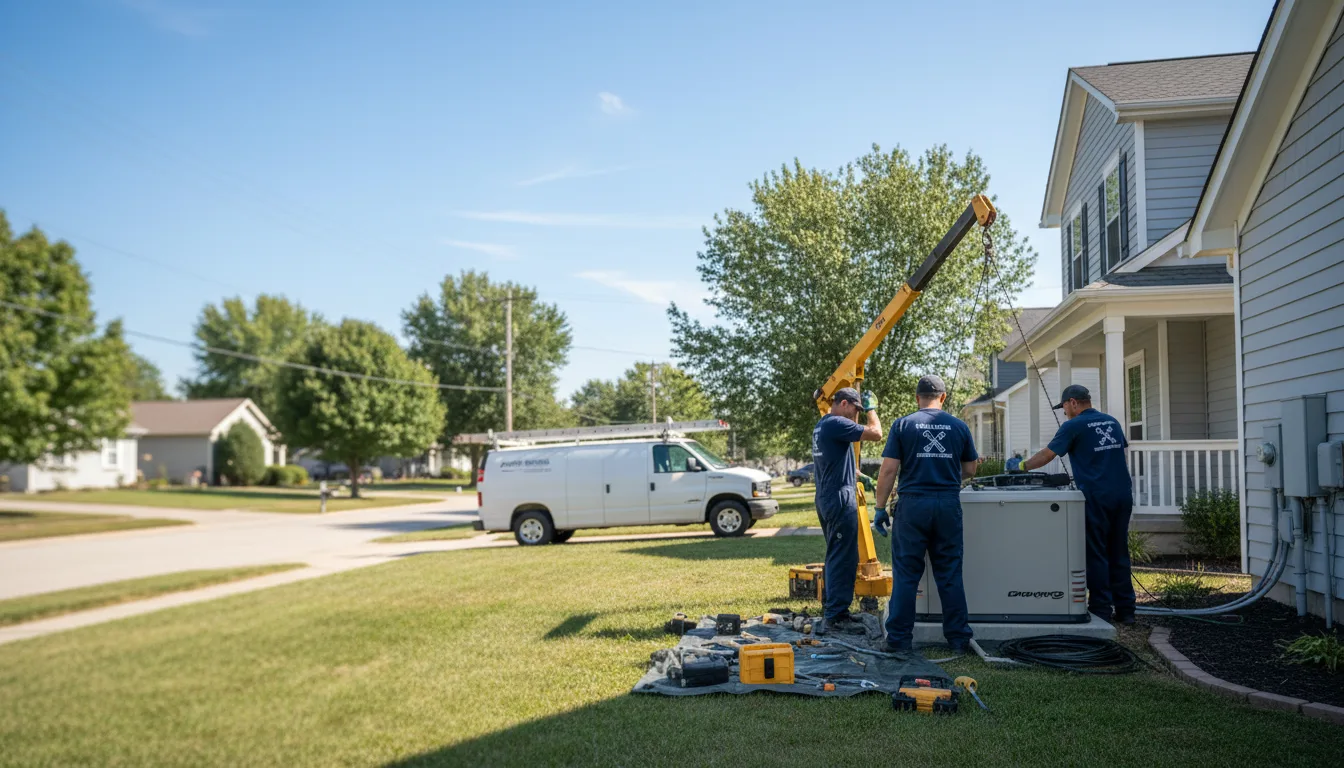 Generator Installation in Bulpitt, IL near me